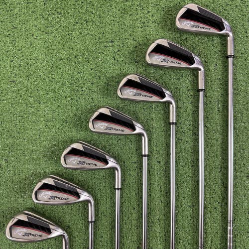 Callaway Xtreme Iron Set 5-PW SW Uniflex Steel Right Handed