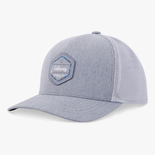 Callaway Carlsbad Trucker Adjustable Hat- Heather Grey