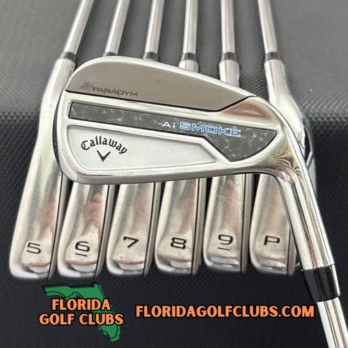CALLAWAY PARADYM AI SMOKE IRON SET 4-P