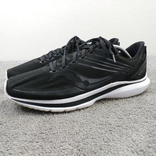 Saucony Kivara 12 Mens Size 11 Running Shoes Low Top Black Sneakers