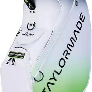 Taylor Made Summer Commemorative Staff Bag (6 way, White/Black/Green) 2025 NEW