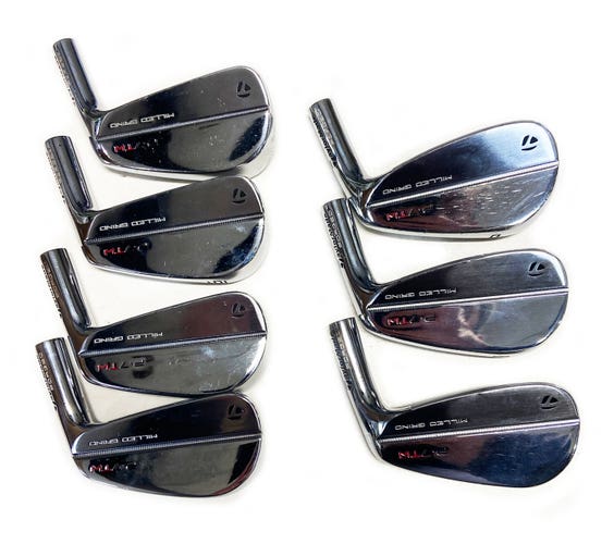 TaylorMade P-7TW Milled Grind Forged 4-PW Iron Set (Heads Only)