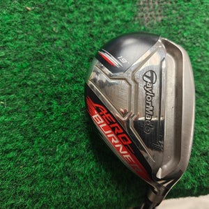 Taylormade Aeroburner Black 3 Hybrid 3H 18 Degree Stiff Flex REAX 60