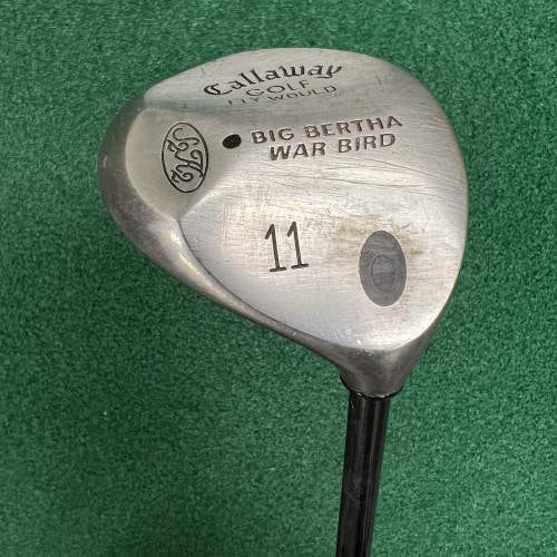 RH Callaway Big Bertha War Bird Ely Would 11 Wood RCH90 Graphite Regular 42"