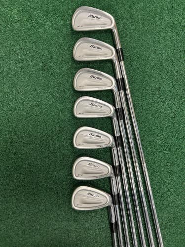 Mizuno MP 57 Iron Set 3-PW (Missing 6 Iron) MRH Stiff Flex S300 Steel Shafts
