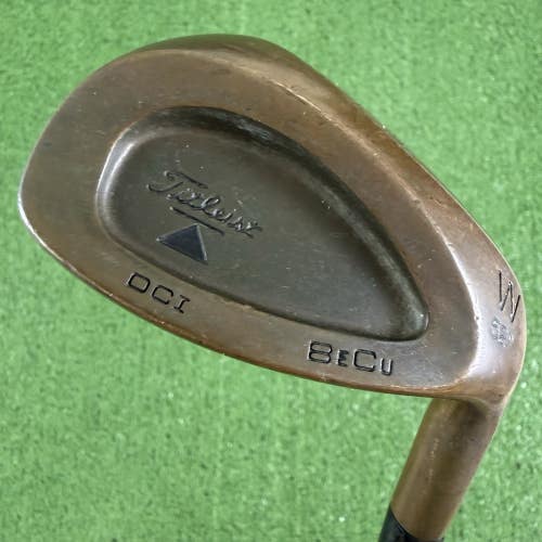 Titleist DCI BeCu 52 Approach Gap Wedge Tri Spec Steel Wedge Flex 35.5