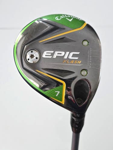 Callaway Epic Flash 7 Fairway Wood / Senior Flex Graphite Shaft