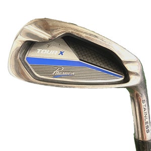 Tour X Premier 6 Iron RH Men's Regular Flex Steel 37.5" Stock Grip Single Club