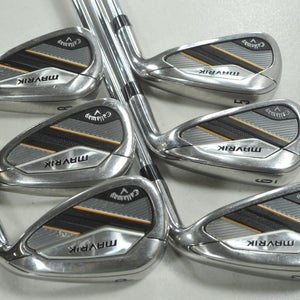 Callaway Mavrik 5-PW Iron Set Regular Flex Right Elevate 95g Steel # 212888