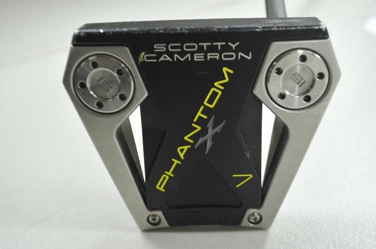 Titleist 2019 Scotty Cameron Phantom X 7 34" Putter Right Steel # 194390