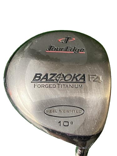 Tour Edge Bazooka F4 Forged Ti Driver 10* RH Senior Graphite 43.5" Stock Grip