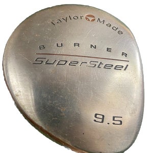 TaylorMade Burner SuperSteel Driver 9.5* RH S-90 Stiff Bubble Graphite 43.5"