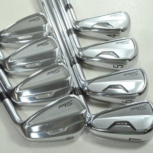 Titleist T100s/T200 2021 4-PW,48* Iron Set Stiff Flex RH DG S300 Steel # 212916