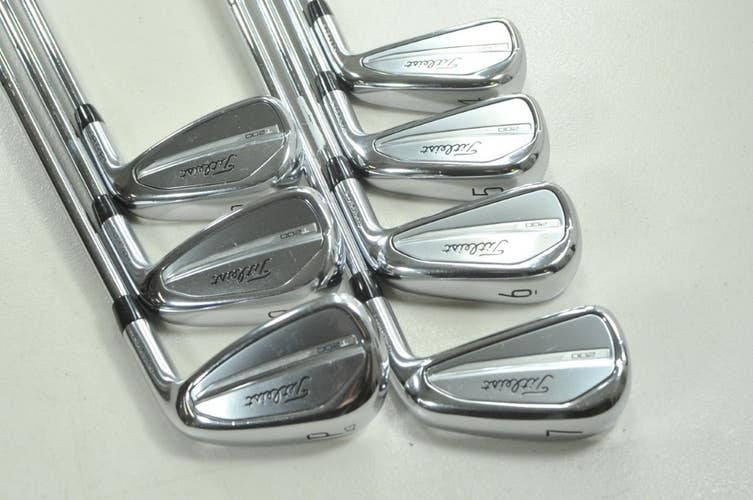 Titleist T200 2023 4-PW Iron Set Stiff Flex Right NS Pro 880 AMC Steel # 212882