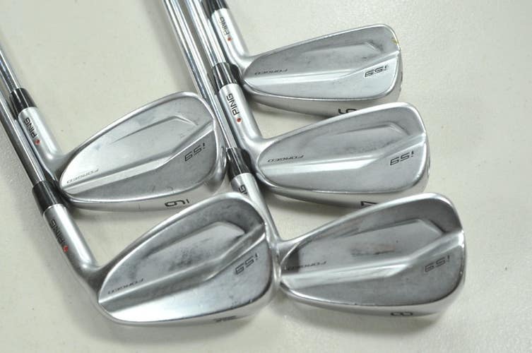 Ping i59 6-W Iron Set Stiff Flex Red Dot Right AWT 2.0 Steel # 205897