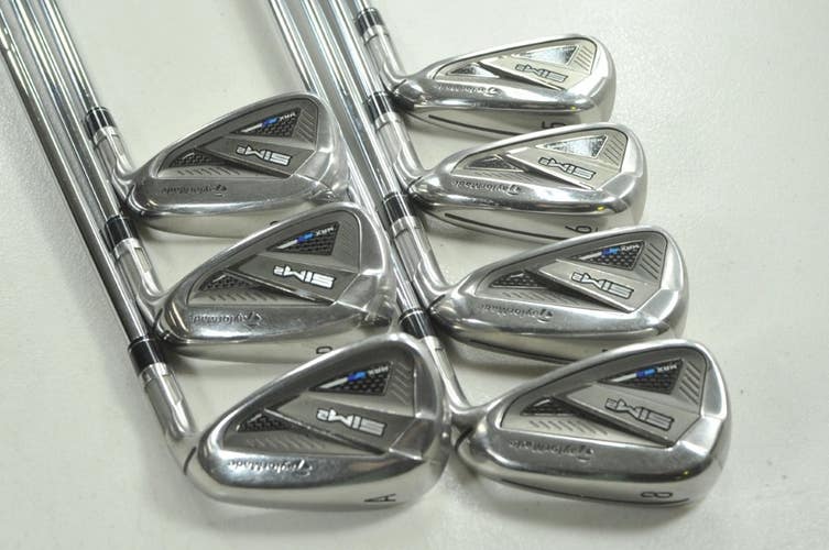 TaylorMade SIM2 Max 5-PW,AW Iron Set Regular Flex Right KBS MAX MT Steel #212740