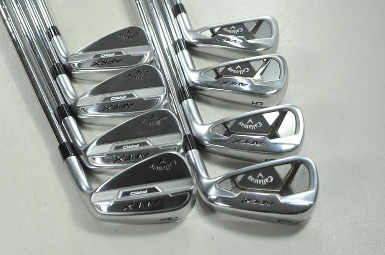 Callaway Apex 21 / Apex Pro 21 Combo 5-PW,AW Iron Set Stiff Right Steel # 212917