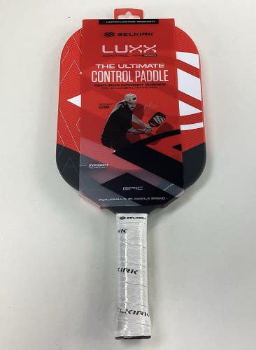 Selkirk Luxx Control Air Infinigrit Invikta Pickleball Paddle (Red) Used Once