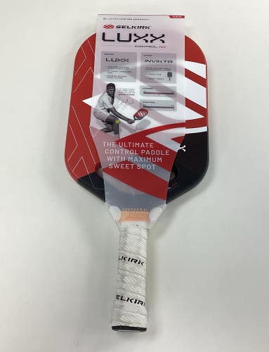 Selkirk Luxx Control Air Invikta Pickleball Paddle (Red) Hardly Ever Used