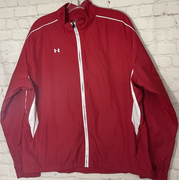 Under Armour Women XL All Season Gear Mesh Lined Water Resistant Zippered Jacket