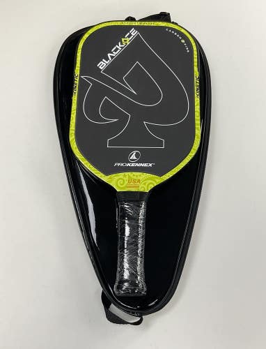 ProKennex Black Ace XF 14mm Pickleball Paddle Used Once Includes Case
