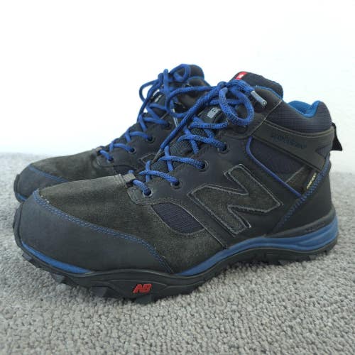 New Balance 673 GTX Waterproof Hiking Boots Mens Size 9 2E Shoes Black Blue