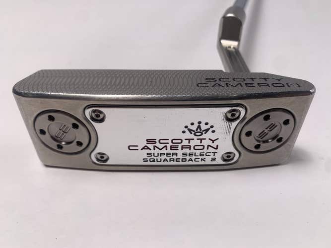 Scotty Cameron Super Select Squareback 2 Putter 38" Mens RH NEW