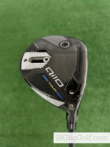 Taylormade Qi10 Tour 15 Degree 3 Wood / Stiff