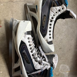 Bauer Reactor 9000 Hockey Goalie Skates Regular Width 12.5 (Used)