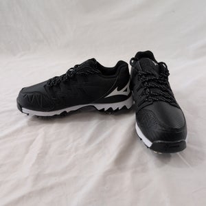 Black Women's Size M 4.5 (W 5.5) Mizuno Low Top Metal (New)