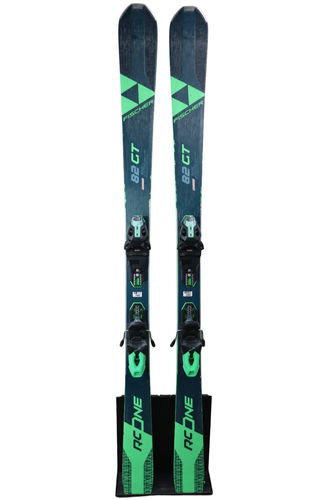 USED 2021 Fischer RC One 82 GT - 166cm - Fischer RSW 11 Bindings
