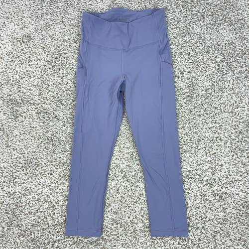 Athleta Pants Womens XS Purple Ultimate Stash Pocket Capri Leggings Yoga Gym