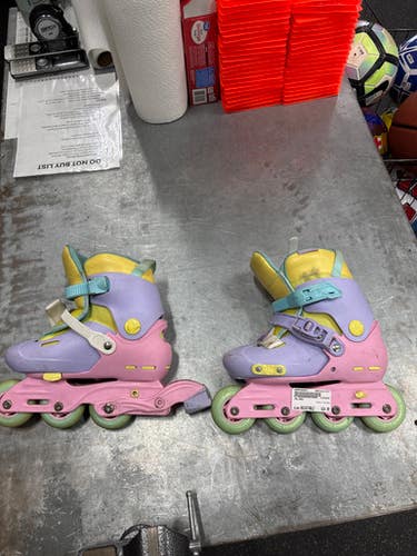 Used INLINES Junior Rec Fitness Skates None Adjustable 11337-S000480641