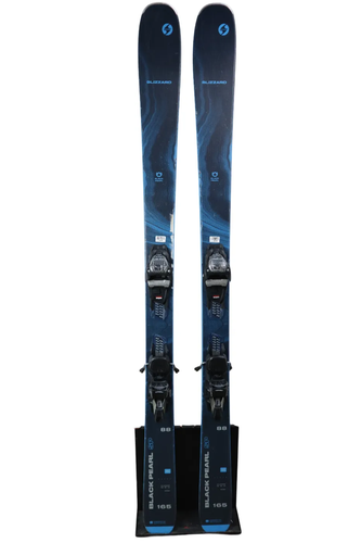 USED 2023 Blizzard Black Pearl 88 SP - 165cm - Marker TCX 11 Bindings