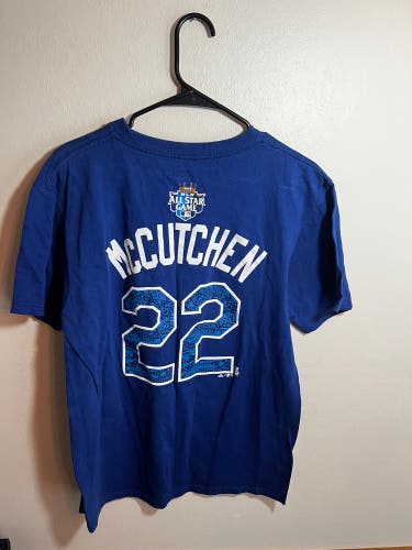 Andrew McCutchen Youth XL All-Star Game Jersey T-Shirt National League Blue