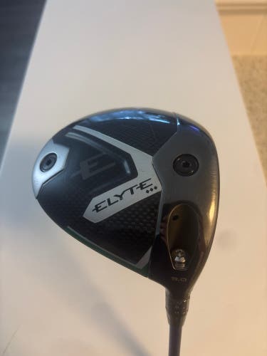 Callaway Elyte Triple Diamond Driver 9* Right Hand, Stiff Ventus Velocore + Blue 6S shaft