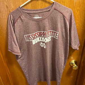 Mississippi State Bulldogs Rivalry Threads Maroon/White Dri-Fit Men’s Large Tee