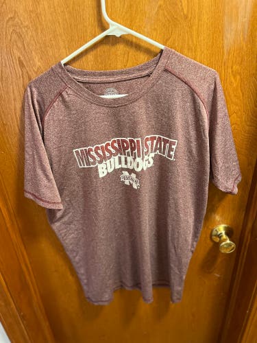 Mississippi State Bulldogs Rivalry Threads Maroon/White Dri-Fit Men’s Large Tee