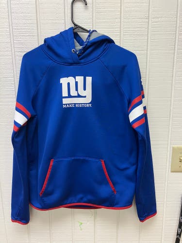 Under Armour NFL Combine Authentic New York Giants Men’s Small Loose Fit Hoodie