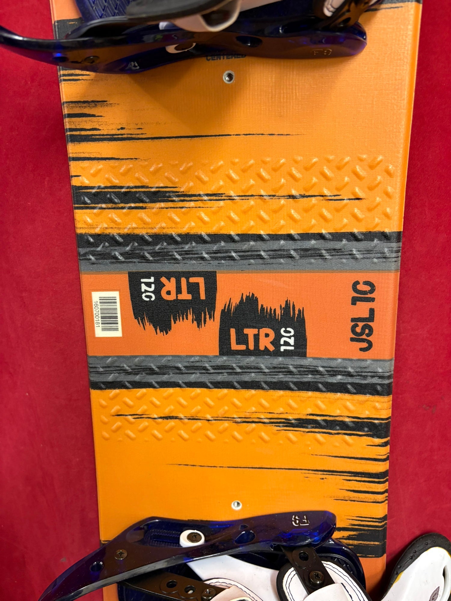Kid's 120cm Burton Chopper Snowboard | Burton Grom Custom Bindings