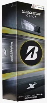 Bridgestone Tour B-X Mindset Golf Balls (White, 3pk) 1 Sleeve  2026 NEW
