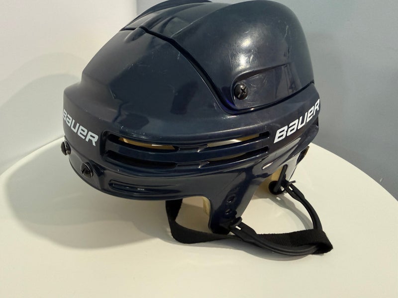 Navy Blue - Medium Bauer 4500 Helmet (Used)
