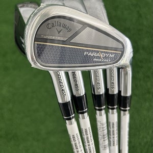 Callaway Paradym Max Fast Forged Iron Set 6-P / NS Pro Zelos 70 Stiff