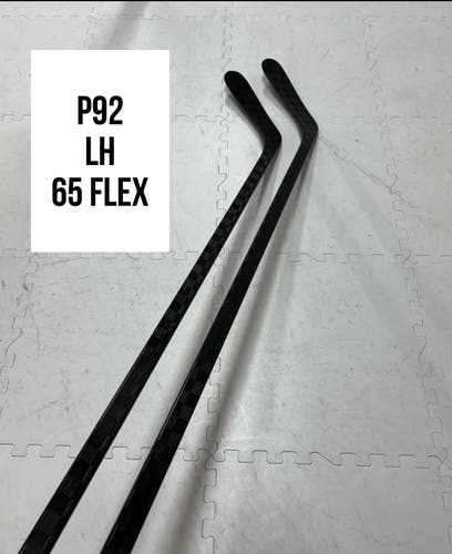 Senior(2x)Left P92 65 Flex 63” ProBlackStock™ Unbranded Blackouts Pro Stock Nexus Hockey Sticks