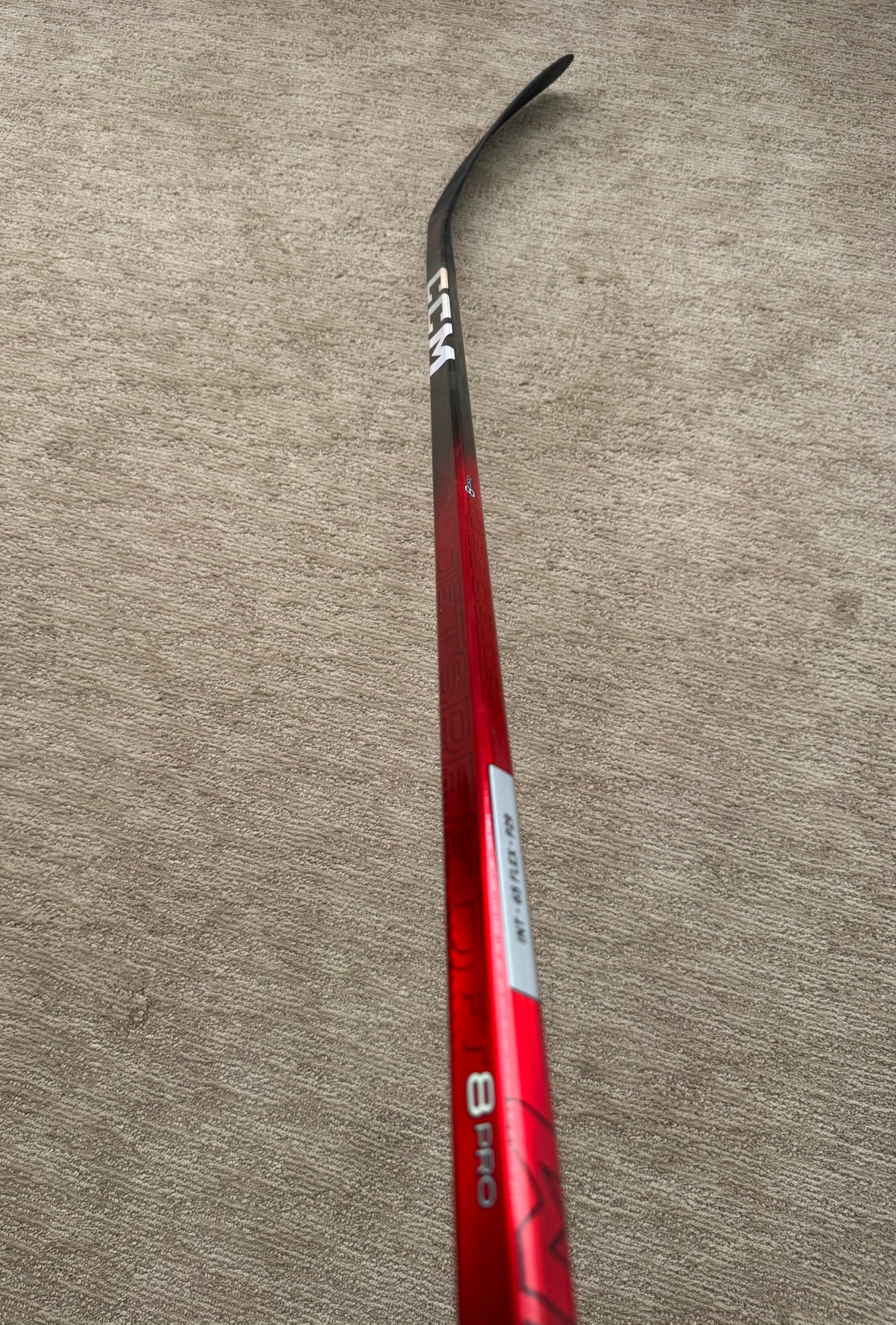 Intermediate CCM JetSpeed FT8 Pro, Left, P29, Flex 65, Red Intermediate CCM JetSpeed FT8 Pro, Left, P29, Flex 65, Red