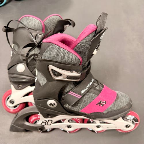 K2 Alexis 80 Alu Inline Skates Regular Width Size 4 (New)