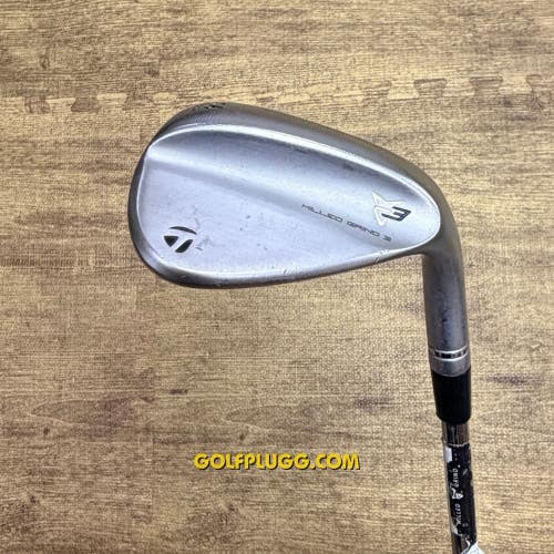 56 Wedge- Taylormade Milled Grind 3 / Dynamic Gold Steel, Stiff (2748)