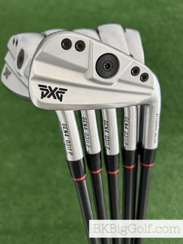 PXG 0311 P GEN4 Forged Iron Set 5-W / KBS Max 85 Stiff Graphite +1/2