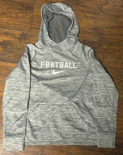 Gray Boys Large Nike Football Sweatshirt (Used)