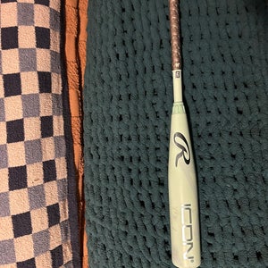 2026 Rawlings Icon Composite USSSA Certified Bat (-10) 18 oz 28" (Used)